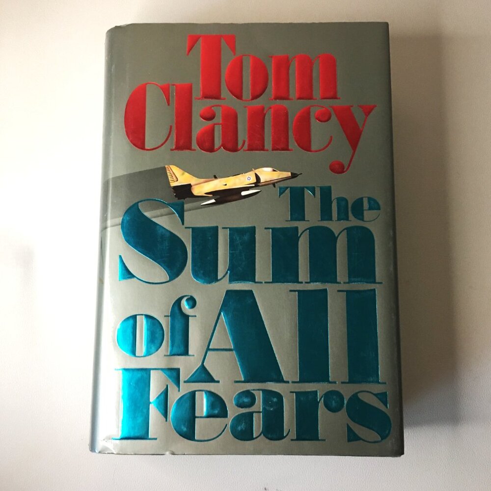 TOM CLANCY Hardcover Book THE SUM OF ALL FEARS (A Jack Ryan Novel) - Picture 2 of 8